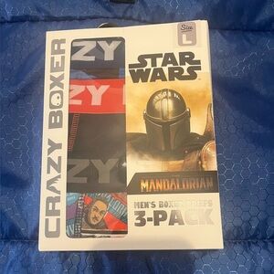 NWT Star Wars 3-pack Men's Boxer Briefs 3-Pack Sz L